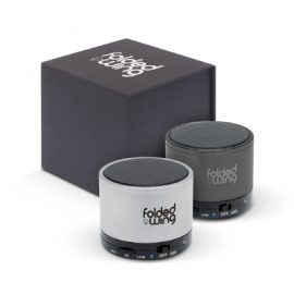 The Trends Collection Tardis Bluetooth Speaker is a multi function single bluetooth speaker with wireless to 10m.  Great branded promotional speaker products.