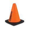 The Trends Stress Road Cone is a road cone shaped anti stress toy made from P.U. Orange with Black Trim. Great branded safety promo product.