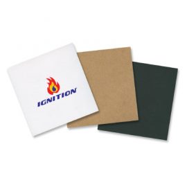The Trends Comet Note Pad is a 100 page pad of adhesive notes.  3 cover colours.  White stickies.  Great branded promotional stationery product.