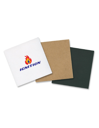 The Trends Comet Note Pad is a 100 page pad of adhesive notes. 3 cover colours. White stickies. Great branded promotional stationery product.