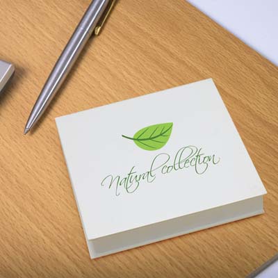 The Trends Comet Note Pad is a 100 page pad of adhesive notes.  3 cover colours.  White stickies.  Great branded promotional stationery product.