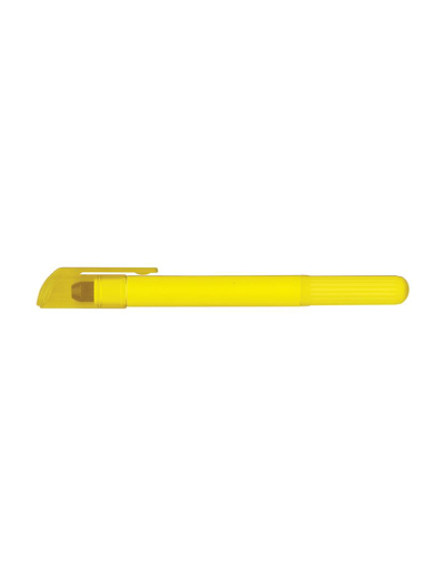 The Trends Collection Wax Highlighter is a highlighter manufactured from wax. Never dries up. Great branded promotional stationery products. 5 colours.