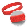 107101- TRENDS Silicone Wrist Band – Debossed