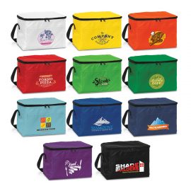 The Trends Collection Alaska Cooler Bag is a small low cost cooler bag.  11 Colours.  Great gift for your clients.  Great branded promotional cooler bag product.