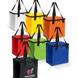The Trends Collection Siberia Cooler Bag is a medium sized cooler bag with double handles.  7 colours available.  Great branded promotional cooler bag product.