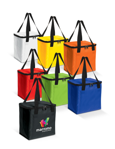 The Trends Collection Siberia Cooler Bag is a medium sized cooler bag with double handles.  7 colours available.  Great branded promotional cooler bag product.