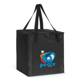 The Trends Arctic Cooler Bag is a robust large cooler bag.  Black.  Great corporate gifts.  Great branded promotional cooler bag product.