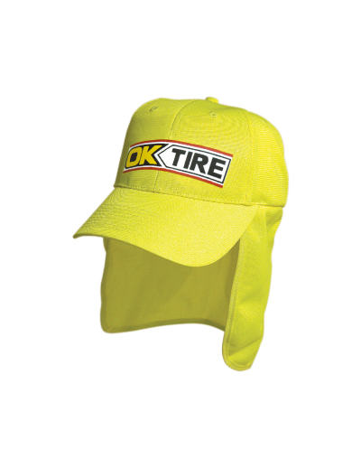 Headwear Professionals Luminescent Safety Cap with Flap