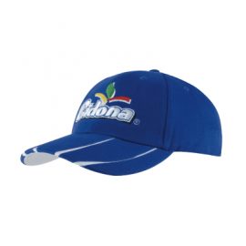 Headwear Professionals Brushed Heavy Cotton with Laminated Two-Tone Peak