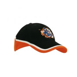 Headwear Professionals Brushed Heavy Cotton Tri-Coloured Cap
