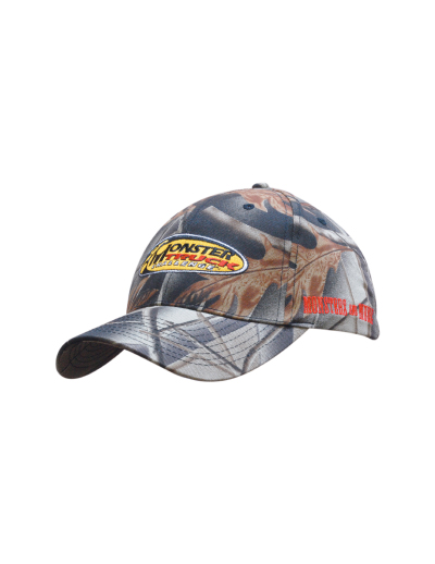 Headwear Professional Leaf Print Camouflage Cotton Twill cap