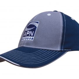 Headwear Professionals Brushed Heavy Cotton Two Tone Cap