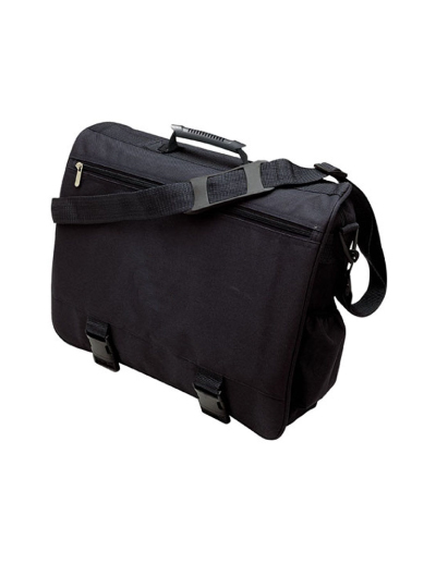 The Legend Life Reporter Briefcase has a large main compartments with 2 document pockets.  Business card holder.  Black.  Great branded briefcases & business bags.