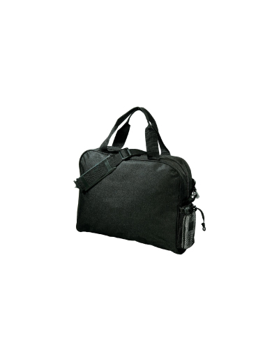 The Legend Life Document Bag has a business card holder and a detachable shoulder strap.  8 litres.  Available in Black.  Great branded document bags & business promo products.