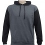 CPH Cloke Contrast Pullover Hoodie – Charcoal/Black – Promotrenz