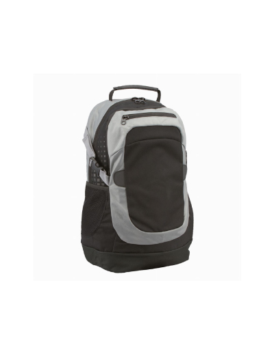 PA_1155 Legend Life Zoom Laptop Backpack The Legend Life Zoom Laptop Backpack is a step up from the Zoom Laptop Bag. Black/Grey. Branding on front. Great branded laptop backpacks & bags.