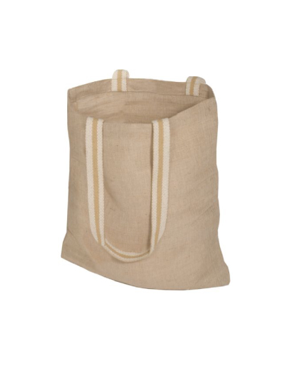 The Legend Life Be Eco Juco Tote is made of juco - jute and cotton. Natural, Black & Eco Green.  Great branded eco friendly products & tote bags.