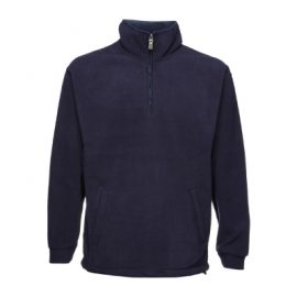 The Aurora Kids Microfleece Half Zip is a hard wearing heavy weight micro fleece.  Good for school uniforms.  340GSM heavyweight.  Available in Black, Navy & Forest.