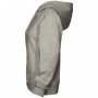 TWP-womens-360-pullover-hoodie-grey-marle-left-side-hood-down