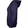TWP-womens-360-pullover-hoodie-navy-left-side-hood-down