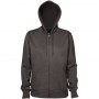 TWZ-womens-360-zip-hoodie-dark-grey-front-hood-up