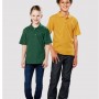 The Biz Collection Kids Crew Polo is a 65% polyester, 35% cotton kids polo shirt.  12 colours.  Great branded kids polos & sportswear.