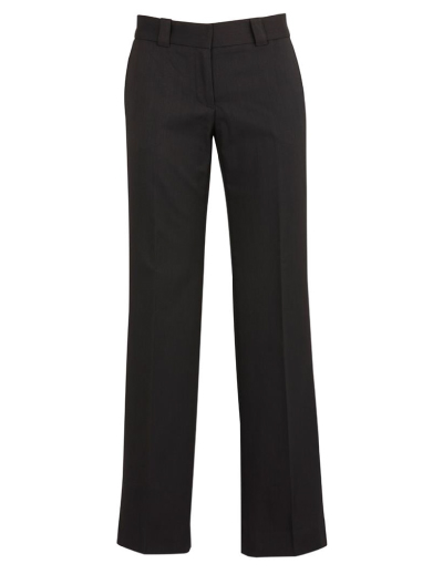 The Biz Corporates Womens Hipster Fit Pant is a 92% polyester, 8% bamboo pant. Available in 3 colours. Sizes 4-24.