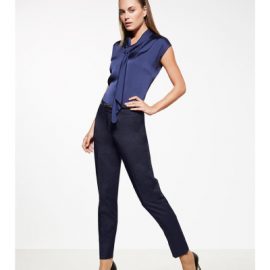 The Biz Corporates Womens Slim Leg Pant is a 92% polyester, 8% bamboo. Available in 3 colours. Sizes 4-20.