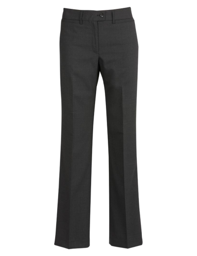 The Biz Collection Relaxed Fit Straight Leg Pant is a 55% Polyester, 43% Wool, 2% Elastane. Available in 3 colours. Sizes 4-26.