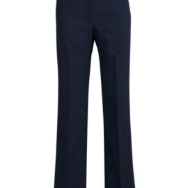 The Biz Collection Relaxed Fit Straight Leg Pant is a 55% Polyester, 43% Wool, 2% Elastane.  Available in 3 colours. Sizes 4-26.