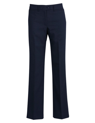 The Biz Collection Relaxed Fit Straight Leg Pant is a 55% Polyester, 43% Wool, 2% Elastane. Available in 3 colours. Sizes 4-26.