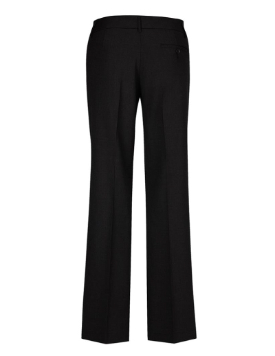 The Biz Collection Relaxed Fit Straight Leg Pant is a 55% Polyester, 43% Wool, 2% Elastane. Available in 3 colours. Sizes 4-26.