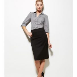 The Biz Corporates Women Relaxed Fit Skirt is a 92% Polyester 8% Bamboo Charcoal pant. Available in 3 colours. Sizes 4-26.
