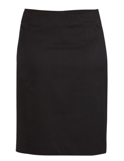 The Biz Corporates Womens Bandless Lined Skirt is a 92% Polyester 8% Bamboo Charcoal pant. Available in 3 colours. Sizes 4-26.