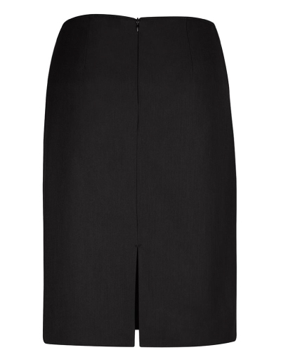 The Biz Corporates Womens Bandless Lined Skirt is a 92% Polyester 8% Bamboo Charcoal pant. Available in 3 colours. Sizes 4-26.