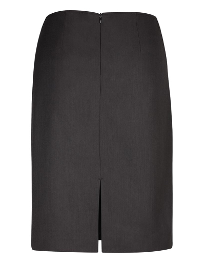 The Biz Corporates Womens Bandless Lined Skirt is a 92% Polyester 8% Bamboo Charcoal pant. Available in 3 colours. Sizes 4-26.