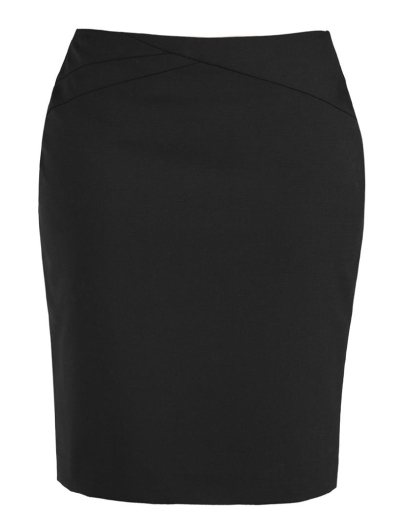 The Biz Corporates Womens Chevron Skirt is a 92% Polyester 8% Bamboo Charcoal skirt. Available in 3 colours. Sizes 4-26.