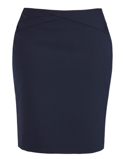 The Biz Corporates Womens Chevron Skirt is a 92% Polyester 8% Bamboo Charcoal skirt. Available in 3 colours. Sizes 4-26.