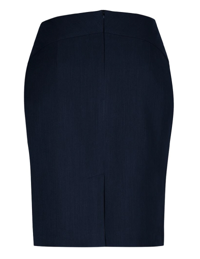 The Biz Corporates Womens Chevron Skirt is a 92% Polyester 8% Bamboo Charcoal skirt. Available in 3 colours. Sizes 4-26.