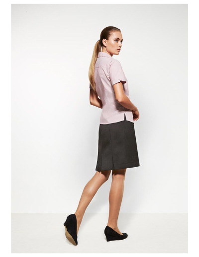 The Biz Corporates Womens Multi-Pleat Skirt is a 92% Polyester 8% Bamboo Charcoal skirt. Available in 3 colours. Sizes 4-26.