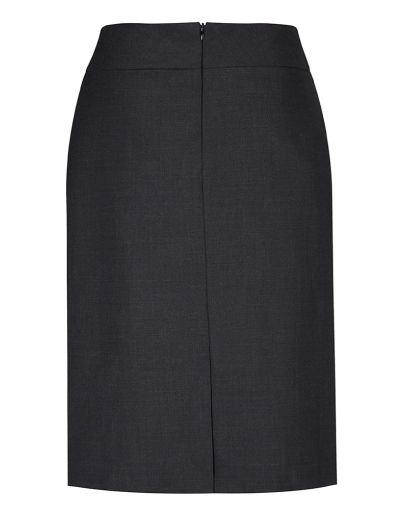 The Biz Corporates Womens Relaxed Fit Skirt is a 55% Polyester, 43% Wool, 2% Elastane skirt. Available in 3 colours. Sizes 4-26.