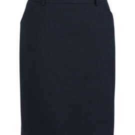 The Biz Corporates Womens Multi-Pleat Skirt is a 55% Polyester, 43% Wool, 2% Elastane skirt. Available in 3 colours. Sizes 4-26.