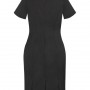 Biz-Corporates-Womens-Short-Sleeve-Dress-30112-charcoal-back
