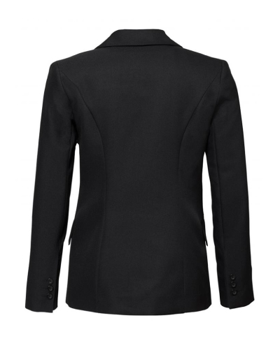 The Biz Corporates Womens Longline Jacket is a 92% Polyester 8% Bamboo Charcoal cool stretch jacket. Available in 3 colours. Sizes 4-26.