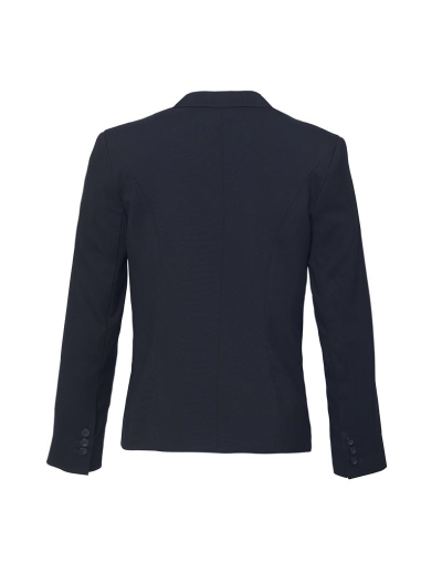 The Biz Corporates Womens Short Jacket with Reverse Lapel is a cool stretch jacket made of 92% Polyester 8% Bamboo. Available in 3 colours. Sizes 4-26.