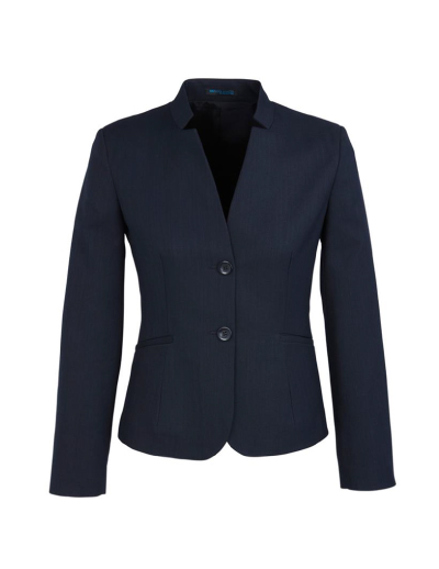 The Biz Corporates Womens Short Jacket with Reverse Lapel is a cool stretch jacket made of 92% Polyester 8% Bamboo. Available in 3 colours. Sizes 4-26.