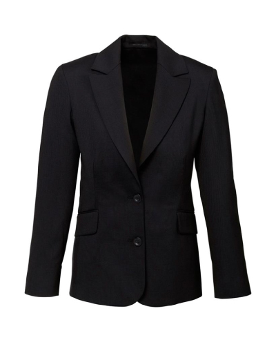 The Biz corporates Womens Longline Jacket is a wool jacket made of 55% Polyester, 43% Wool, 2% Elastane. Available in 3 colours. Sizes 4-26.