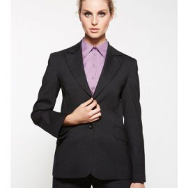 The Biz corporates Womens Longline Jacket is a wool jacket made of 55% Polyester, 43% Wool, 2% Elastane. Available in 3 colours. Sizes 4-26.