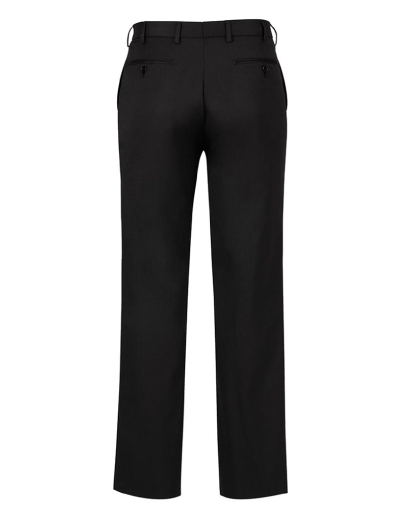 The Biz Corporates Mens One Pleat Pant Regular is a cool stretch pant made of 92% Polyester 8% Bamboo Charcoal. Available in 3 colours. Sizes 77R-102R.