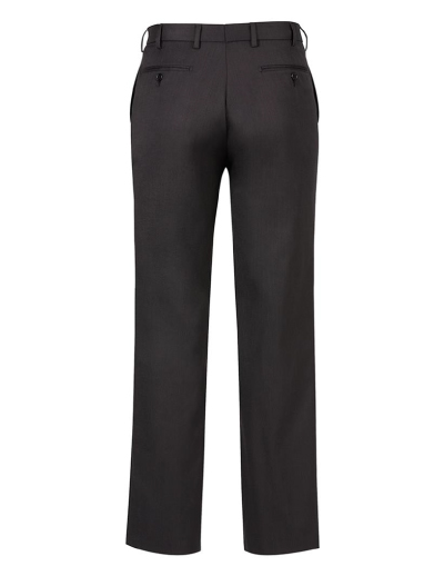 The Biz Corporates Mens One Pleat Pant Regular is a cool stretch pant made of 92% Polyester 8% Bamboo Charcoal. Available in 3 colours. Sizes 77R-102R.